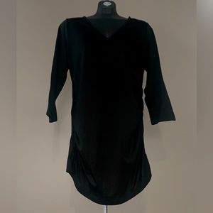 Mixage by Lady Dutch Lengthy Long Sleeve Black Dressy Shirt XL